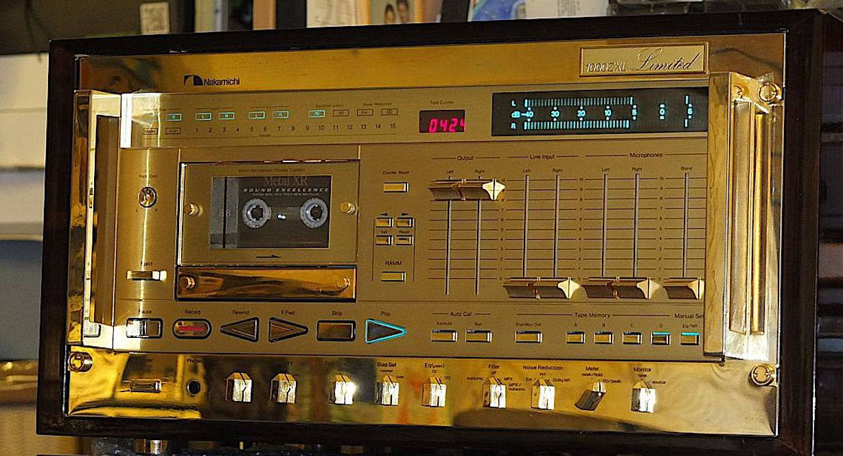 Nakamichi 1000 limited gold